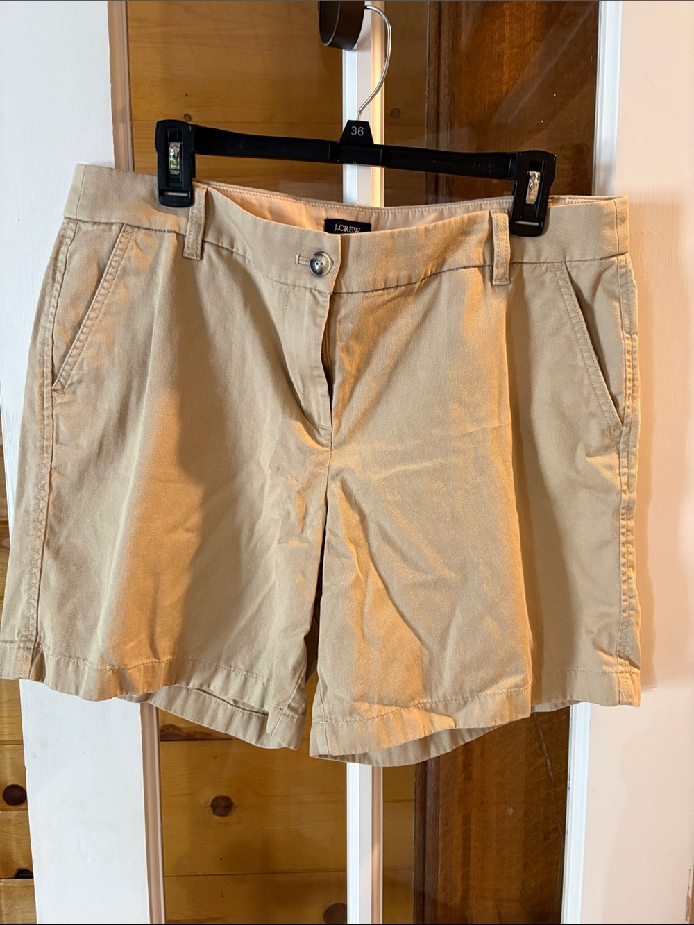 J. Crew Beige/Tan Chino Bermuda Shorts